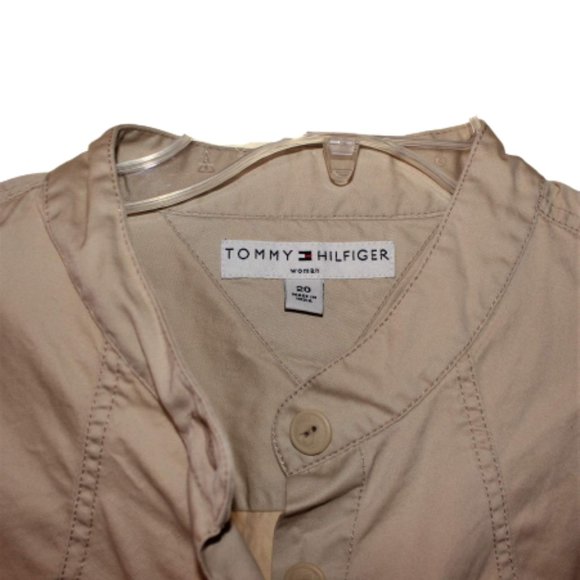 Tommy Hilfiger Tan Jacket Size 20 NWOT - Picture 3 of 4